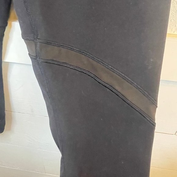 Lululemon Athletica High Rise Two Stripes Leggings Women's Size 6 - Picture 2 of 8